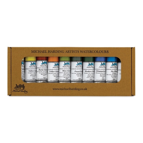 michael harding Other - Michael Harding Watercolor Traditional English Landscape Set +bonus paintbrushes